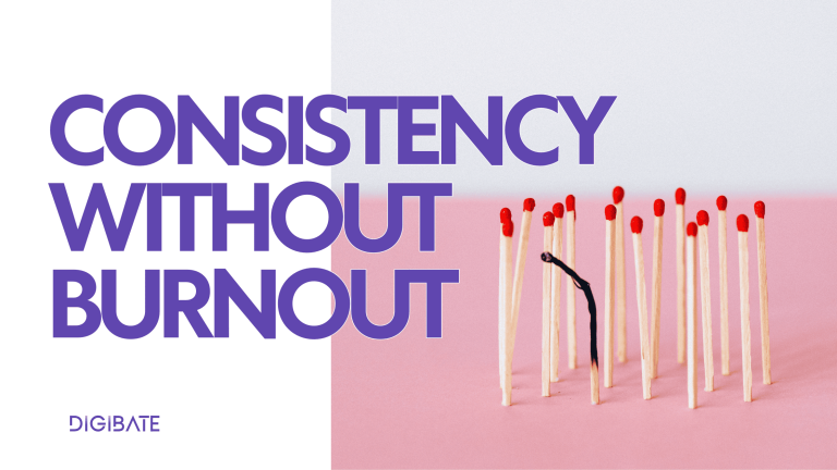 Socialmediaconsistentie zonder burn-out