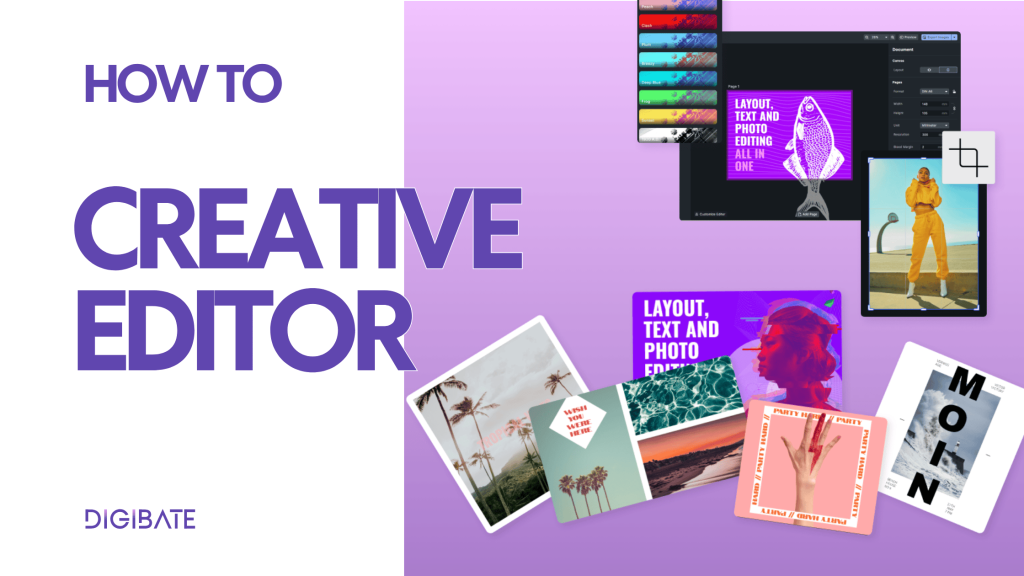 Sådan bruger du Digibates Creative Editor