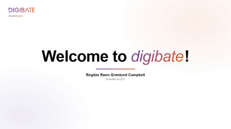 Welcome to Digibate